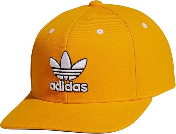 Adidas Originals Men's Modern High Crown Structured Pre-Curve Brim Snapback Adjustable Fit Hat